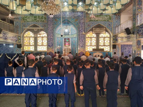 برگزاری اولین نماز جماعت سال تحصیلی جدید دبستان حضرت قاسم ابن الحسن (ع)