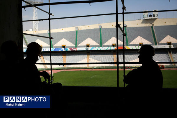 چمن ورزشگاه آزادی هیبریدی خواهد شد 