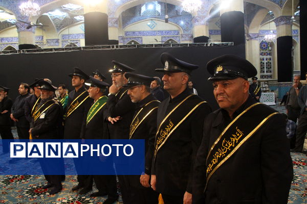 استقبال از شهدای گمنام در امامزاده سیدجعفر محمد یزد