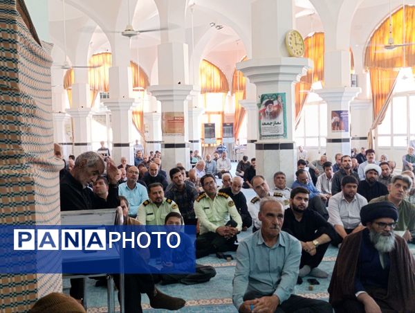 نماز عبادی سیاسی جمعه به امامت امام جمعه موقت شهرستان خلیل آباد