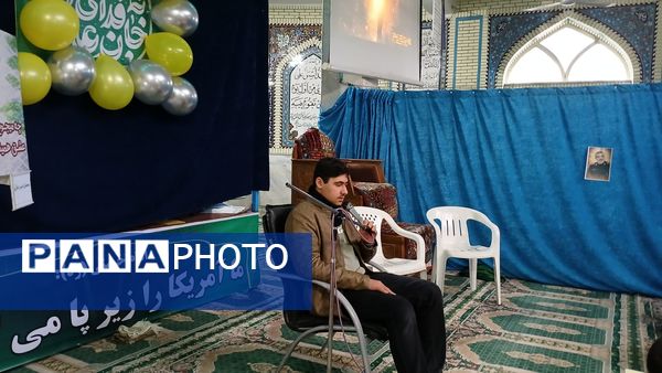  اعتکاف دانش‌آموزی در شهرستان بن