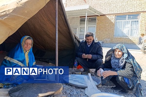 نمایشگاه دستاوردها و توانمندی بانوان روستایی در روستای بشرآباد