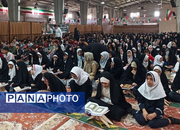 آیین اختتامیه کلاس‌های تابستانی دارالقرآن المهدی مرند