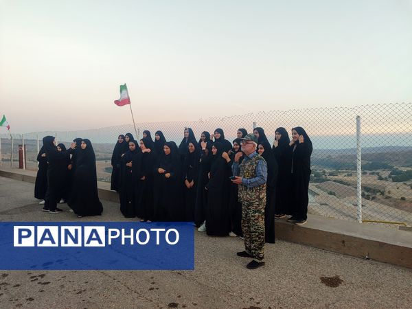 دومین روز از اردوی راهیان نور دانش‌آموزان قائمشهری