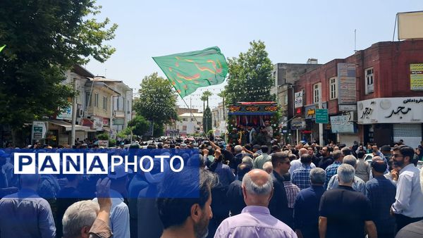 قائمشهر به سوگ شهید محمد حیدری قادیکلایی