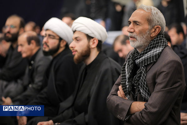 مراسم عزاداری شب شهادت حضرت فاطمةالزهرا سلام‌الله‌علیها در حسینیه امام خمینی(ره)