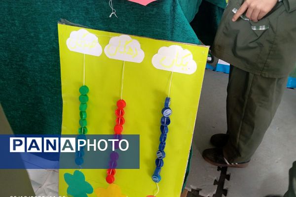 خلاقیت و آموزش در کنار هم؛ نمایشگاه بازی یادگیری در آموزشگاه شهید رجایی