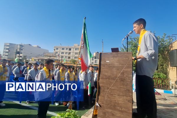 مهر با مقاومت همگام در دبیرستان هیأت امنایی رازی ناحیه چهار شیراز 