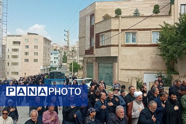 برگزاری مراسم پیاده‌روی جاماندگان اربعین درشهرستان فیروزکوه