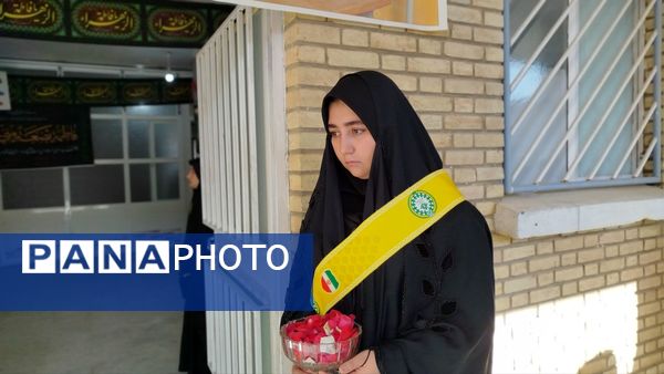 تشییع شهید گمنام در دبیرستان نورالهدی کبودراهنگ 