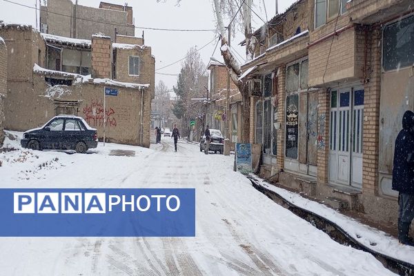 یک قدم مانده به زمستان طبیعت شهر بار کاملاً زمستانی شد