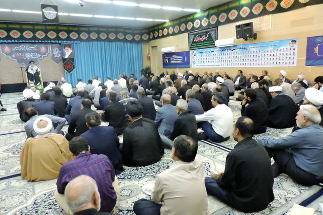 مراسم شهادت امام سجاد (ع) در دفتر نماینده ولی فقیه در یزد