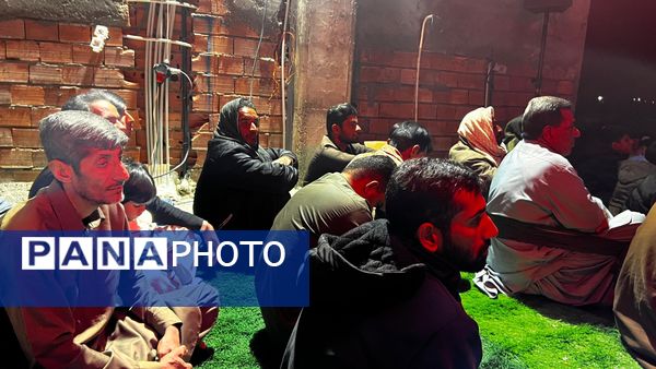 عزاداری شب شهادت حضرت زهرا(س) در گلزار شهدای گمنام چاه‌دادخدا