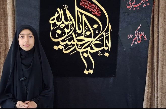 سوگواره احلی من العسل در حسینیه گلزار شهدا نجف آباد