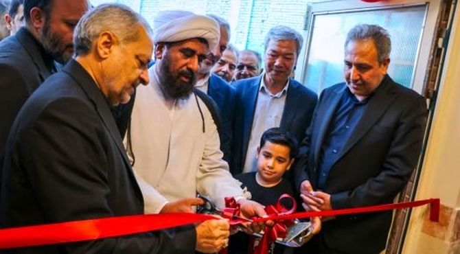 افتتاح دبستان و دارالقرآن امام علی (ع) در چناران با حضور وزیر آموزش و پرورش