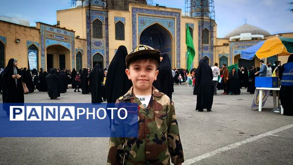 مردم ملارد در حمایت از آرمان‌های فلسطین به خیابان‌ها آمدند 