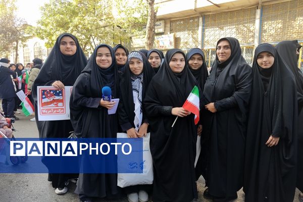 حماسه باشکوه یوم ا... ۱۳ آبان در استان اردبیل 