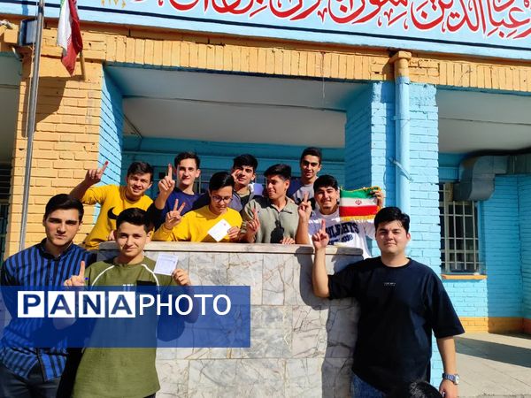 انتخابات شورای دانش آموزی در دبیرستان شاهد ابوذر غفاری نیشابور 