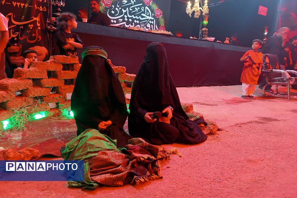 گناباد در سوگ حضرت رقیه(س)