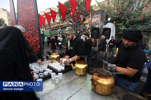 پیاده روی جاماندگان اربعین حسینی - تهران