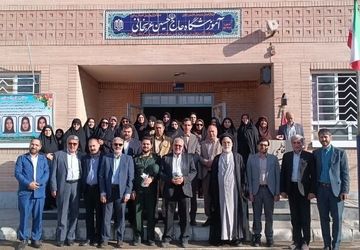 بازدید مدیران مدارس نیشابور از دبیرستان خاص فرهنگ مهر فاطمی 