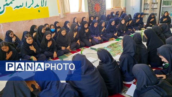 گرامیداشت مقام والای حضرت زهرا (س) در دبیرستان آسیه رضوان