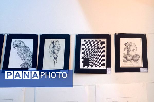 ژوژمان گرافیک در هنرستان اسوه رباط‌کریم