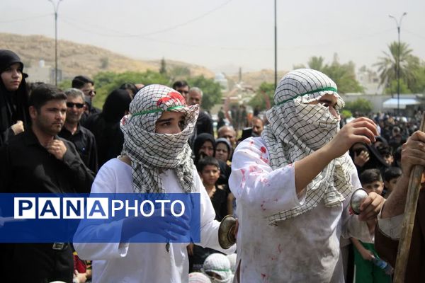 حضور حماسی مردم گچساران در عاشورای حسینی