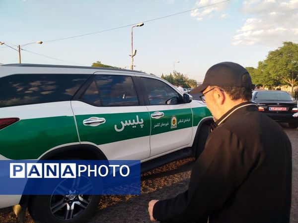 بازدید استاندار خراسان رضوی از مناطق زلزله زده و مصدومان آن در کاشمر 