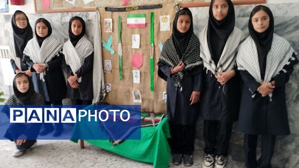 مراسم زنگ مهر در مدرسه فرهنگ خلیل آباد