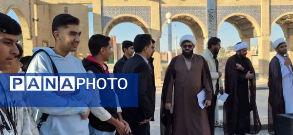 اعزام ۷۷ دانش‌آموز پسر فاریابی به مناطق عملیاتی جنوب کشور