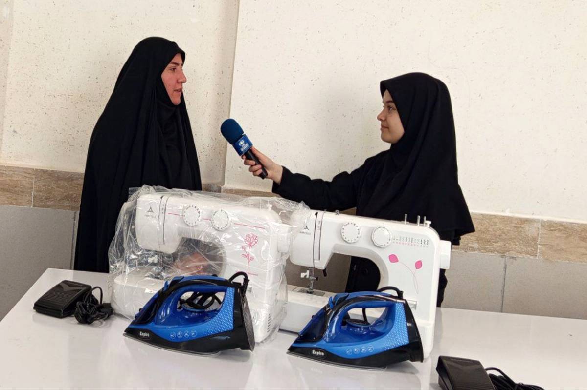 مدرسه الزهرا با کمک خیر نیک اندیش تجهیز شد