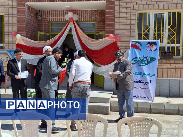 افتتاحیه آموزشگاه شش کلاسه در شهرستان باخرز