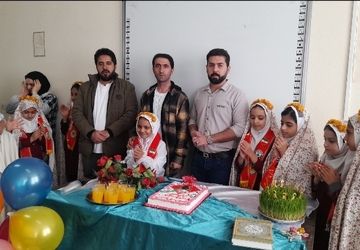 جشن تکلیف؛ آغاز سفر جدید برای دختران دبستان شهدای سراب غضنفر نورآباد