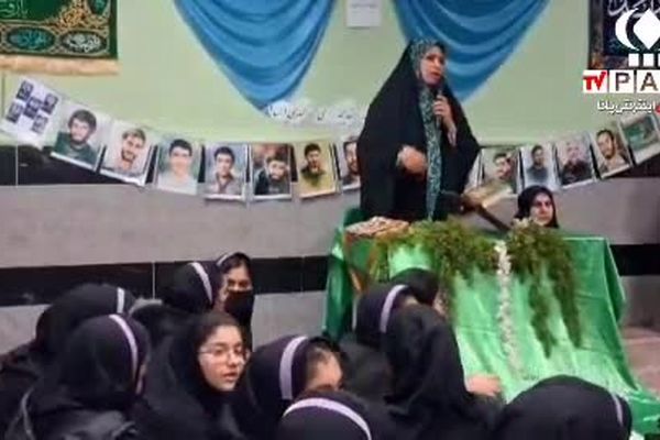 طنین آیات وحی در مدرسه حضرت خدیجه کبری(س) جم