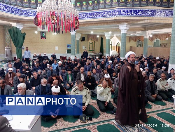 برگزاری نماز عبادی سیاسی جمعه در شهرستان باخرز 