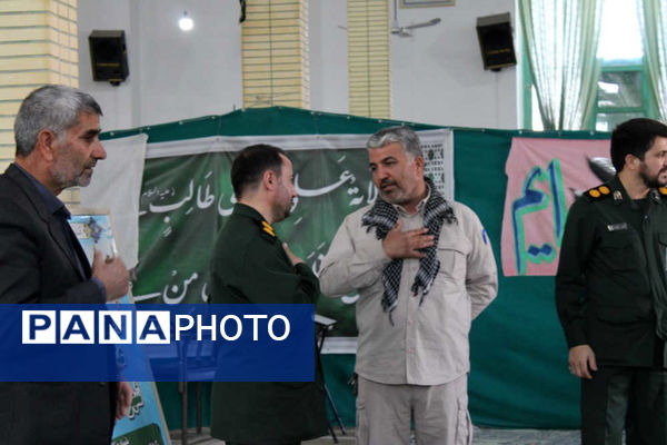 جلوه‌هایی از حلقه‌های صالحین نوجوانان بسیجی در شهر جعفریه