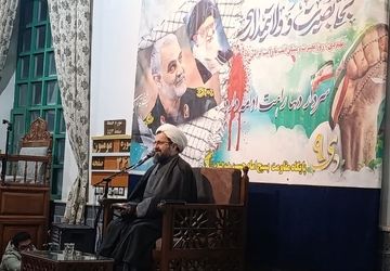 همایش بزرگ بصیرت و میثاق امت با ولایت در مسجد امام حسین (ع) نیشابور