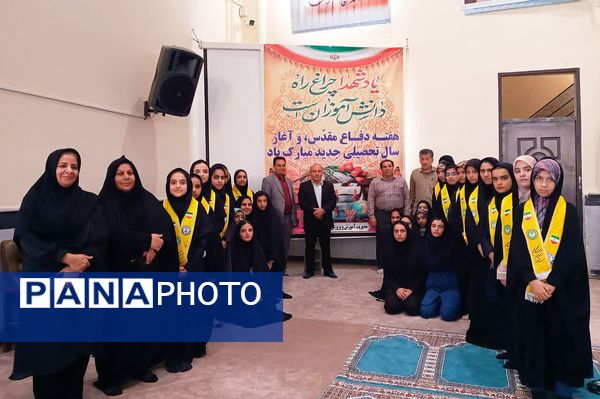 سخنرانی رئیس آموزش پرورش باشت در مراسم نماز جمعه به مناسبت هفته دفاع مقدس و آغاز سال تحصیلی