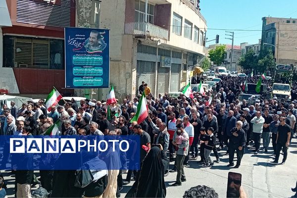 مراسم استقبال، تشییع و اقامه نماز بر پیکر مطهر شهید سردار سرتیپ دوم پاسدار جواد جورسرا در فیروزکوه