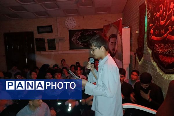 برگزاری مراسم به مناسبت ایام فاطمیه در مدارس ناحیه دو شهرری 