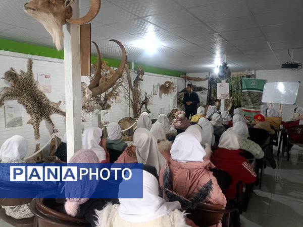بازدید دبستان دخترانه شاهد۲ حضرت رقیه(س)، از موزه حیات وحش شیروان