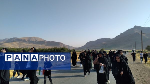 همایش پیاده‌روی اربعین حسینی در بخش جونقان 