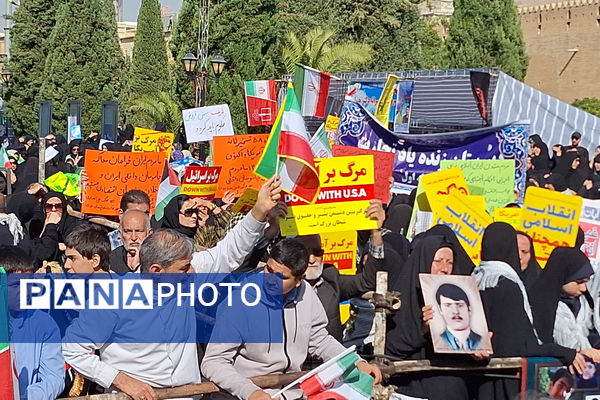 ۱۳ آبان در شیراز ؛ تجلی شور انقلابی نسل امروز