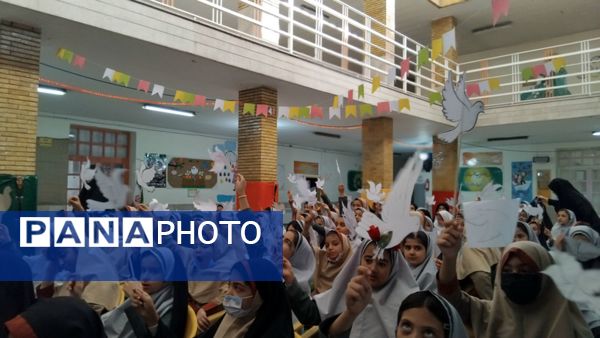 مدرسه سیدالشهداء ۲ مهاجران، میزبان خادمان امام رضا (ع)