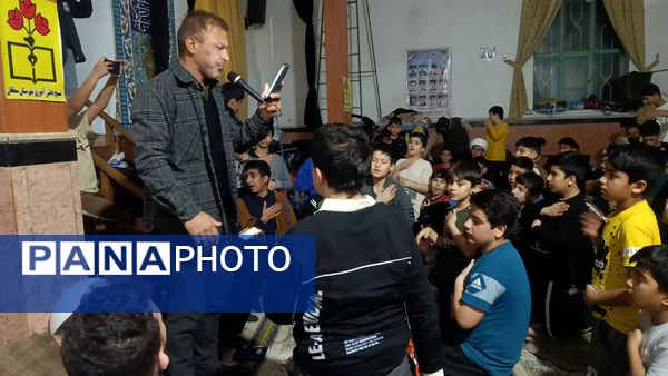 روز دوم اعتکاف پسران آشخانه 