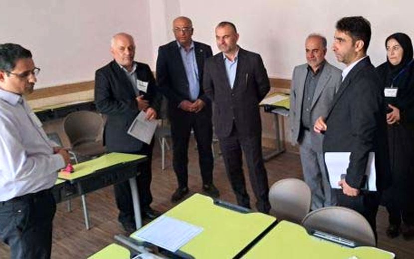 فولادی از فرایند مصاحبه تخصصی داوطلبان استخدامی بازدید کرد