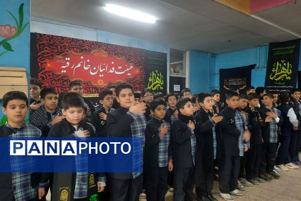 مراسم شهادت حضرت فاطمه (س) در ناحیه دو شهرری 