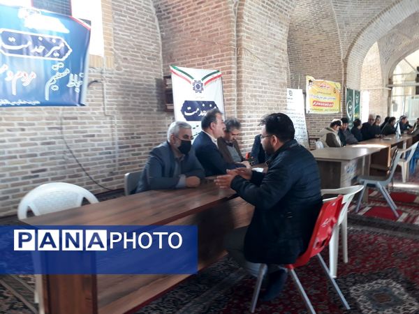 میز خدمت شهرستان نیشابور  در اولین هفته آذر ماه