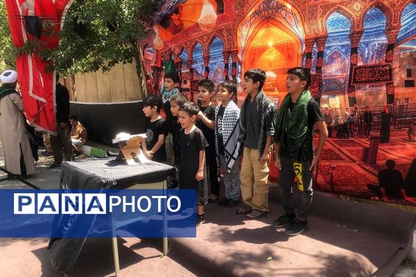 برگزاری مراسم عزاداری دهه آخر ماه صفر به همت هیئت دانش آموزی مدرسه رودکی